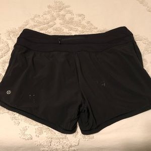 Lululemon 8 Black Shorts